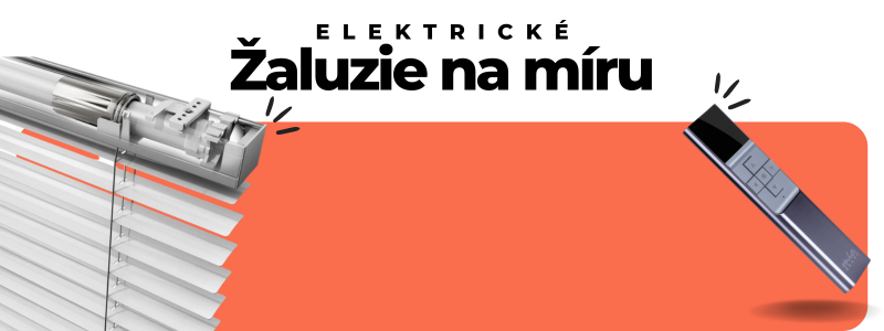 ELEKTRICKÉ Žalúzie na mieru CZ - banery na titulnej hore